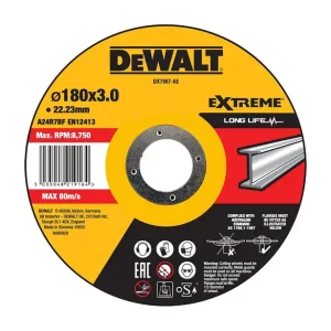 DeWalt 180mm x 3mm Extreme Taglio Metallo